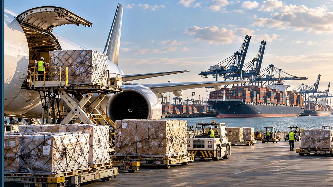 Air Freight vs Sea Freight from China