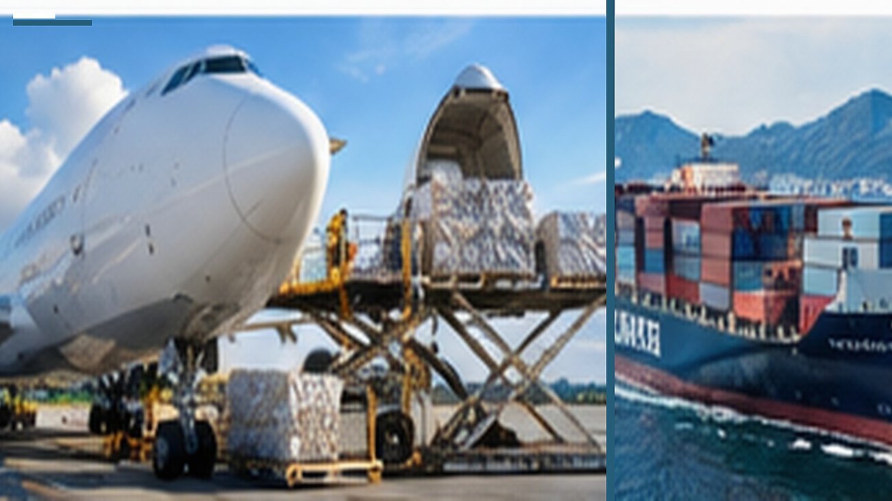 Air Freight vs Sea Freight from China — step-by-step process